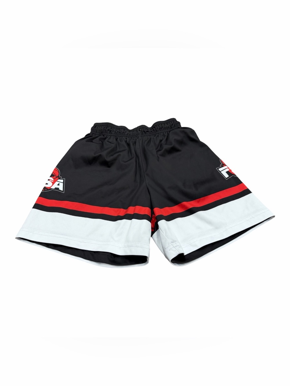 Women’s Reversible Basketball Shorts, Size Medium, Red Black